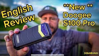 English NEW Doogee S100 Pro REVIEW 2023 [upl. by Anika679]