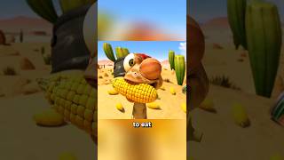 🦎Lizard’s Sneaky Corn Heist Fails🌽shorts [upl. by Dacia]