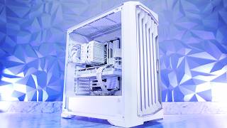 BEST 1700 Gaming PC Build  All White [upl. by Emanuela]