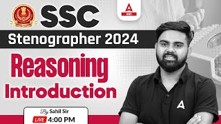 SSC Stenographer 2024  SSC Steno Reasoning By Sahil Tiwari  Introduction Class [upl. by Yrdnal]