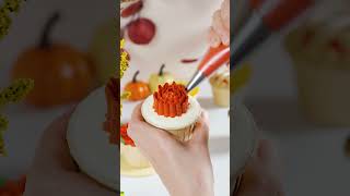 Fall Baking Inspiration  Get Ready for FALLING in Love with The Mum Flower Cupcakes [upl. by Niryt]