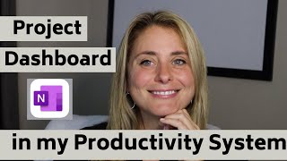 How I create OneNote Project Dashboard in my Productivity System [upl. by Rudy]