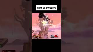 Sora Vs Sephiroth Smash Bros Ultimate smashbros supersmashbros nintendoswitch [upl. by Anirad]