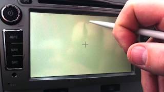 vauxhall touch screen calibration error [upl. by Acinomed]