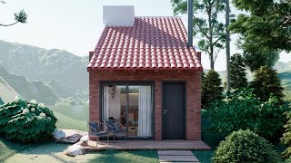 TOP 35 CASAS PEQUENAS E MODERNAS [upl. by Priestley124]