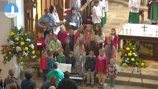 Familiengottesdienst mit Taufe und Kinderchor Chorino am 29102023 [upl. by Aivatnahs]