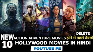 Top 10 Hollywood Action Movies in hindi  Hollywood Movies in hindi dubbed [upl. by Eca]