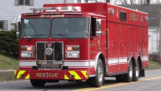 Scranton Fire Department Rescue 1 Responding 326242 [upl. by Anat926]