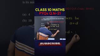 CLASS 10 MATHS  ARITHMETIC PROGRESSION PYQs pyqs mcqs trending arithmeticprogression cbse [upl. by Coucher399]