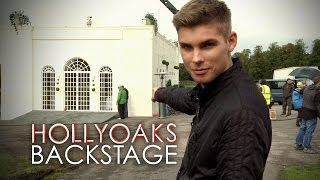 Behind the Scenes Hollyoaks Bus Crash [upl. by Asyral752]