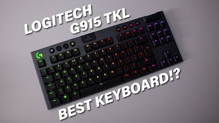 Logitech G915 TKL indepth review  A Developers perspective [upl. by Eldreeda994]