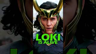 Loki Is Alive trending shorts trendingshorts marvel marvelstudios mcu loki thor heroisgone [upl. by Arbba]