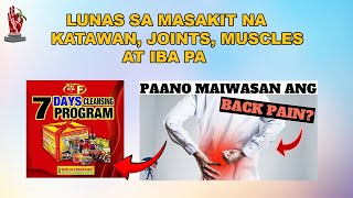 Gamot sa masakit na katawan joints muscles at iba pa  DOK ALTERNATIBO [upl. by Nador813]