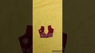 Boder ka blouse। Blouse ki design blouse ka bhi Gala diy shortsviral youtube radhadesignerdiy [upl. by Godewyn938]