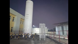 20 Kl Cryogenic LMO Vertical Storage Tank Tinsukia Medical College And Hospital Assam [upl. by Hutson]