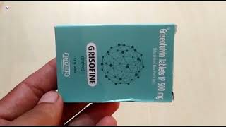 Grisofine Tablet  Griseofulvin Tablets ip 500mg Uses  Grisofine tablet uses side effects benefits [upl. by Derfniw]