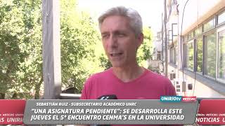 “UNA ASIGNATURA PENDIENTE” SE DESARROLLA ESTE JUEVES EL 5º ENCUENTRO CENMA’S EN LA UNIVERSIDAD [upl. by Brigit]