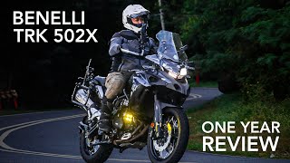 Benelli TRK 502X 1 Year Review [upl. by Tonl]