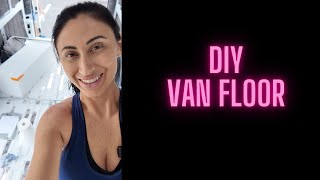 DIY Van Floor [upl. by Avivah828]