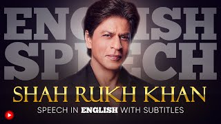 ENGLISH SPEECH  SRK Life Lessons English Subtitles [upl. by Fari]