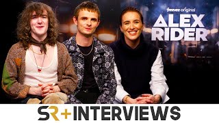 Alex Rider Stars Otto Farrant Brenock OConnor amp Vicky McClure Look Back At The Series [upl. by Thierry]