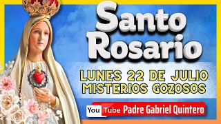 🌹 EL SANTO ROSARIO DE HOY lunes 22 de julio de 2024 🌸 MISTERIOS GOZOSOS 🌸 Santo Rosario Corto de Hoy [upl. by Aihsenek]