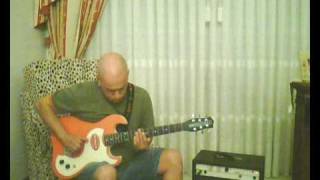 DELTA BLUES on my DANELECTRO 63 [upl. by Sadnac]