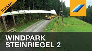 Ausbau des Windparks Steinriegel  Trailer [upl. by Nowd312]