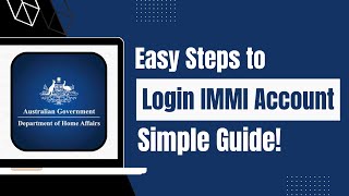 How To Login into IMMI Account  Accessing Your Immi Account [upl. by Kerred689]