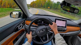 2022 Jeep Compass Limited 4x4  POV Test Drive Binaural Audio [upl. by Emmalynne]