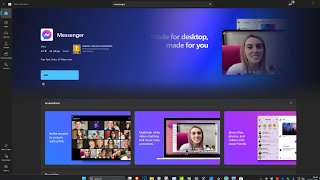 How To Download Facebook Messenger App in Windows 11 PCLaptop Add To Desktop [upl. by Mcquoid]