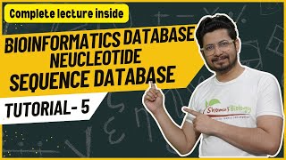 Nucleotide sequence database bioinformatics  nucleotide database ncbi  Bioinformatics tutorial 5 [upl. by Hyatt]