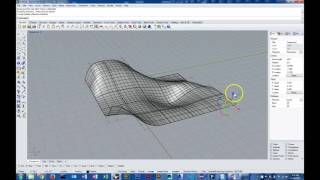 Rhino Tutorial Distorting a Surface Using CageEdit [upl. by Nedlog]