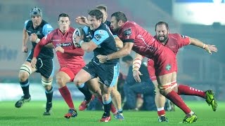 Scarlets v Glasgow Warriors Highlights – GUINNESS PRO12 201415 [upl. by Eicnan]