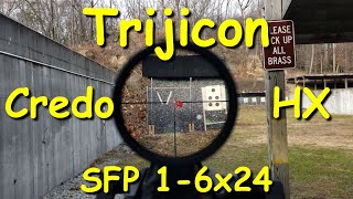 TRIJICON Credo HX 16x24 SFP  Top Tier  First Person RePew [upl. by Anomis]