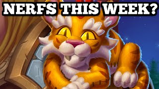 NERFS COMING THIS WEEK My PREDICTIONS on what they could be [upl. by Leahcim]