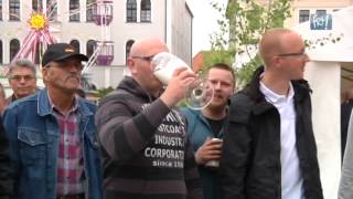 Eröffnung des Dippoldiswalder Stadtfestes 2015 [upl. by Etteuqram]