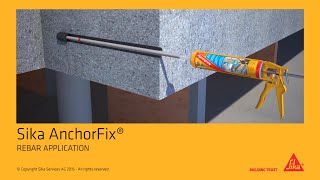 Sika AnchorFix®  REBAR APPLICATION [upl. by Armyn]