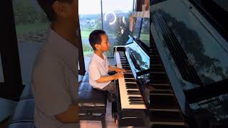 Für Elise  Beethoven by Kevin Vu age 5  please see description for teacher’s reference [upl. by Anaigroeg332]