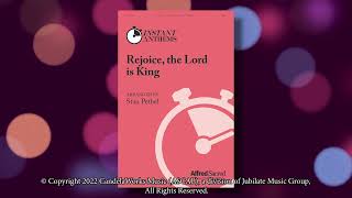 Rejoice the Lord Is King  Digital Reading Sessions [upl. by Ynnod]