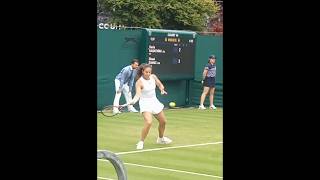 Daria Kasatkinas Forehand Up Close wta forehand [upl. by Oicnecserc352]