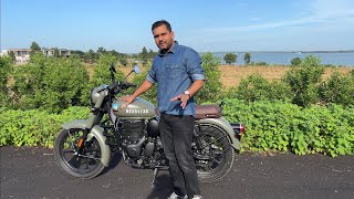 Complete Review of 2023 Royal Enfield Classic 350 Signals Marsh Grey in Hindi Changes made by RE🏍️ [upl. by Lexie567]