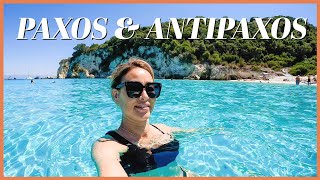 Day Trip to Paxos and Antipaxos Beaches from Corfu Greece [upl. by Sylvanus]