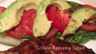 Grilled Romaine Salad Evolve Grill [upl. by Schwitzer]