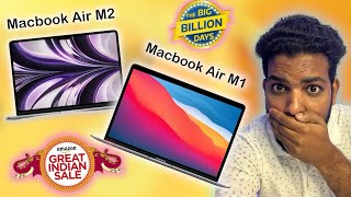 Macbook Air laptop Offers மழை 😍 Amazon Great indian Festival amp Big billion days Offers [upl. by Trueblood208]