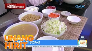 Creamy Sopas ni Susan Enriquez  Unang Hirit [upl. by Fante]