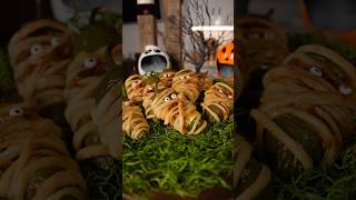 Mummy Jalapeño Poppers amp Foot Loaf recipe halloween [upl. by Bratton354]