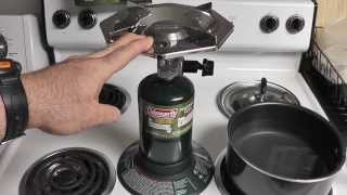 Coleman Perfectflow Propane Stove amp The Gasone Butane Stove [upl. by Yelbmik122]