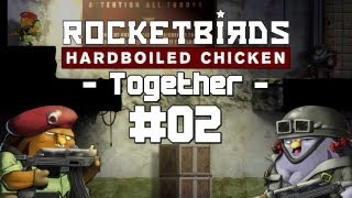 Rocketbirds Hardboiled Chicken 02  Im Gefängnis KoopKampagne [upl. by Accever]