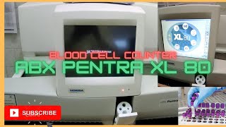 ABX Pentra XL 80 Hematology analyser🔥 Blood cell counter [upl. by Evatsug]